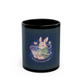 Rabbit Black Mug 11oz – Making My Dreams Happen