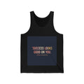 Typography Only Tank Top – Success Looks Good on You Spring Collect