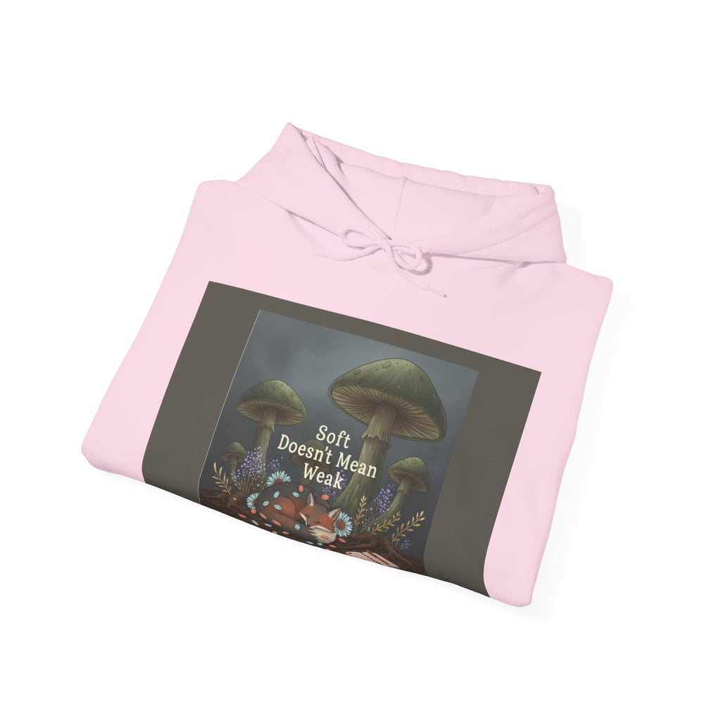 Fox Hoodie – Soft Doesnt Mean Weak