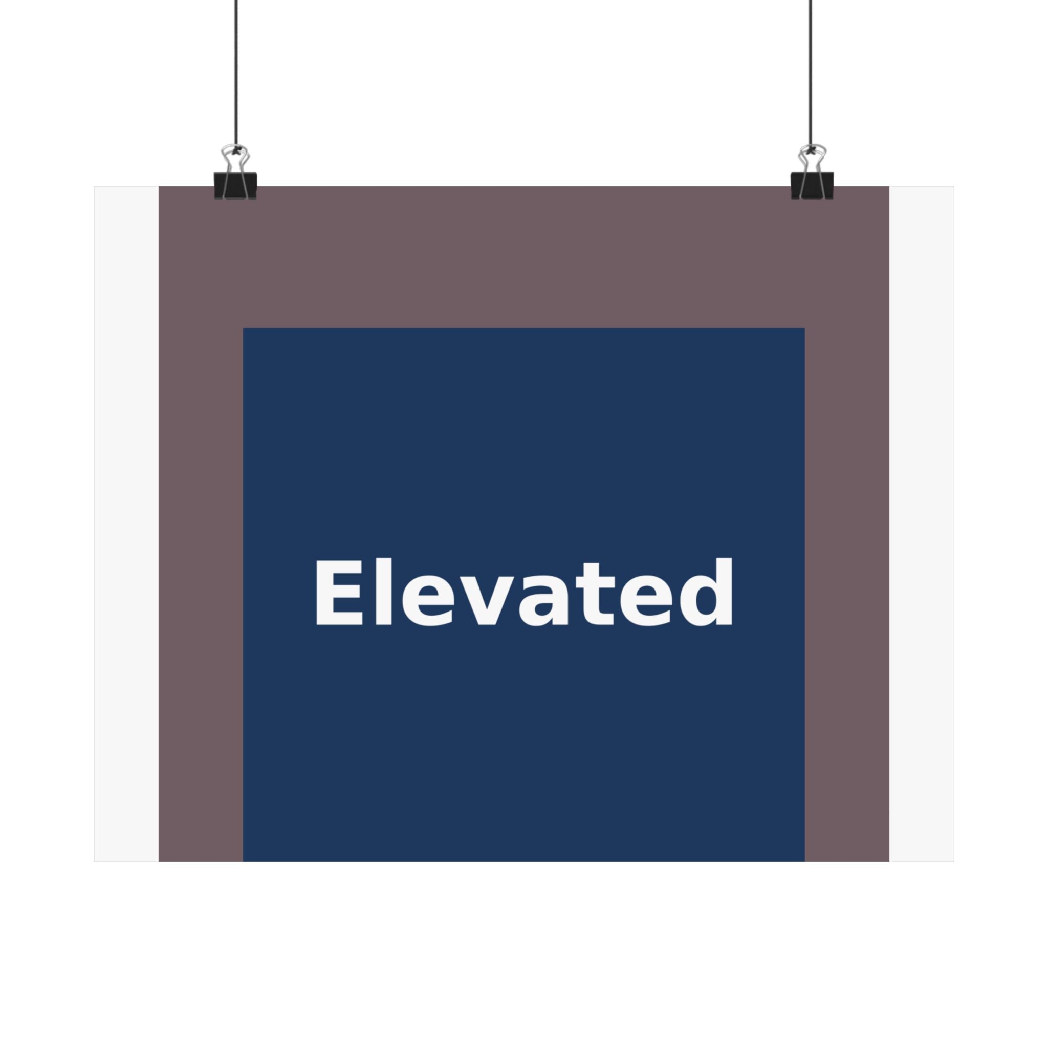 Elevated - KayKay Poster