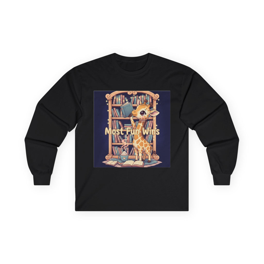 Giraffe Long Sleeve Tee – Most Fun Wins