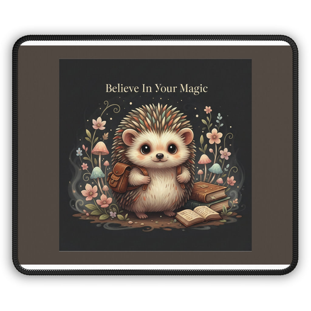 Hedgehog Mouse Pad – Believe in Your Magic