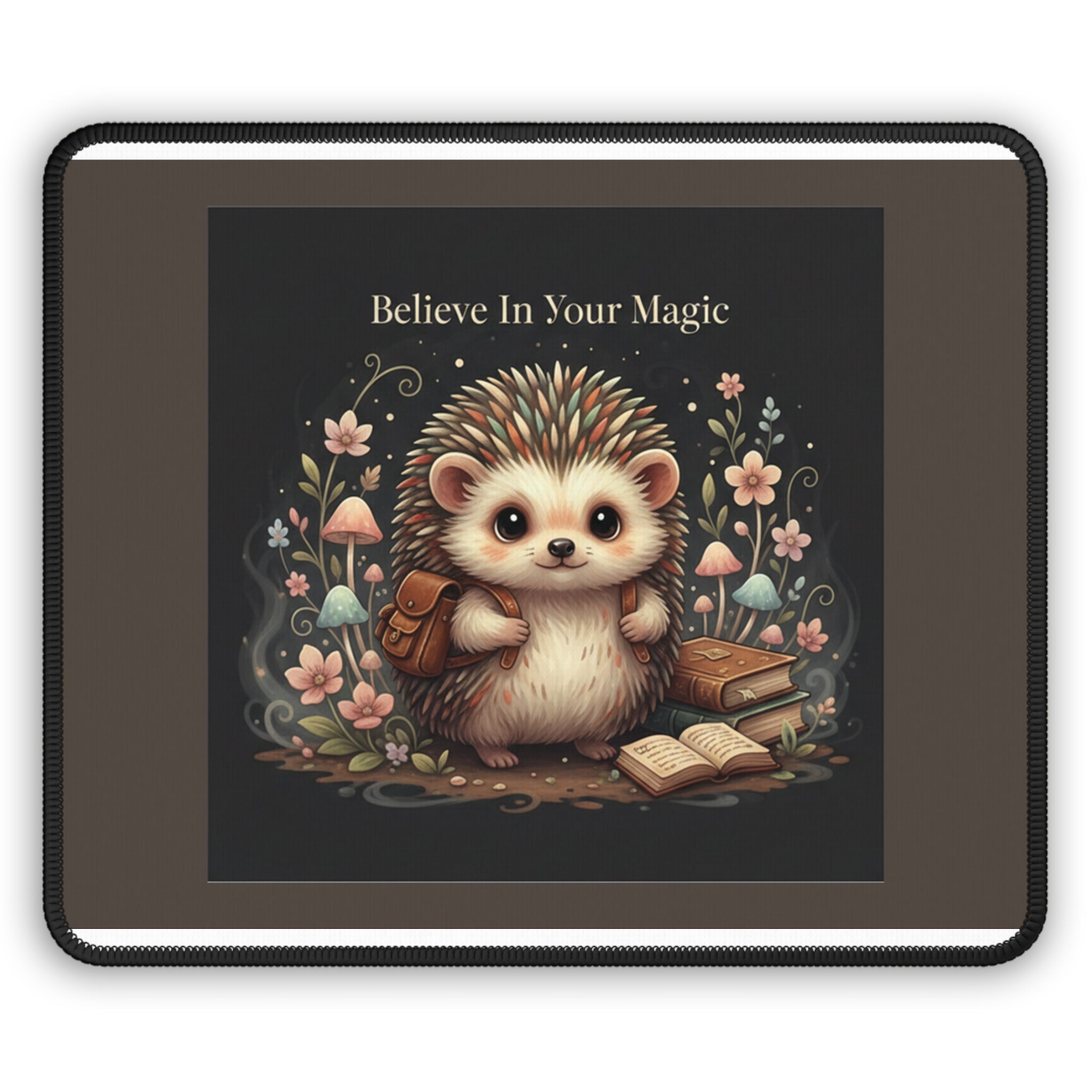 Hedgehog Mouse Pad – Believe in Your Magic