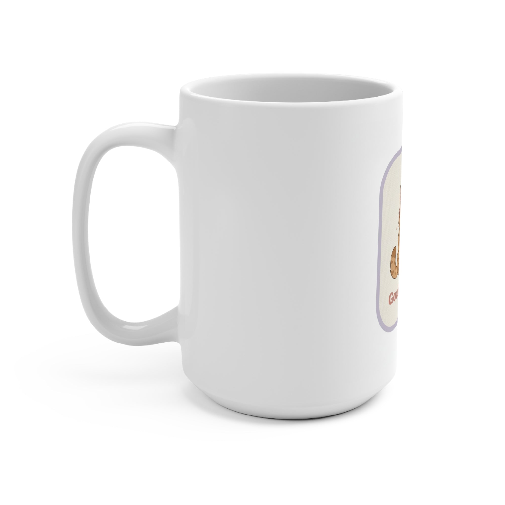 Goals On Goals Cat Mug 15oz