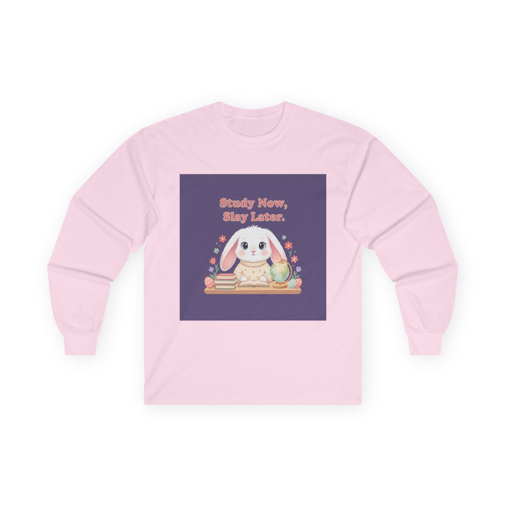 Bunny Long Sleeve Tee – Study Now Slay Later