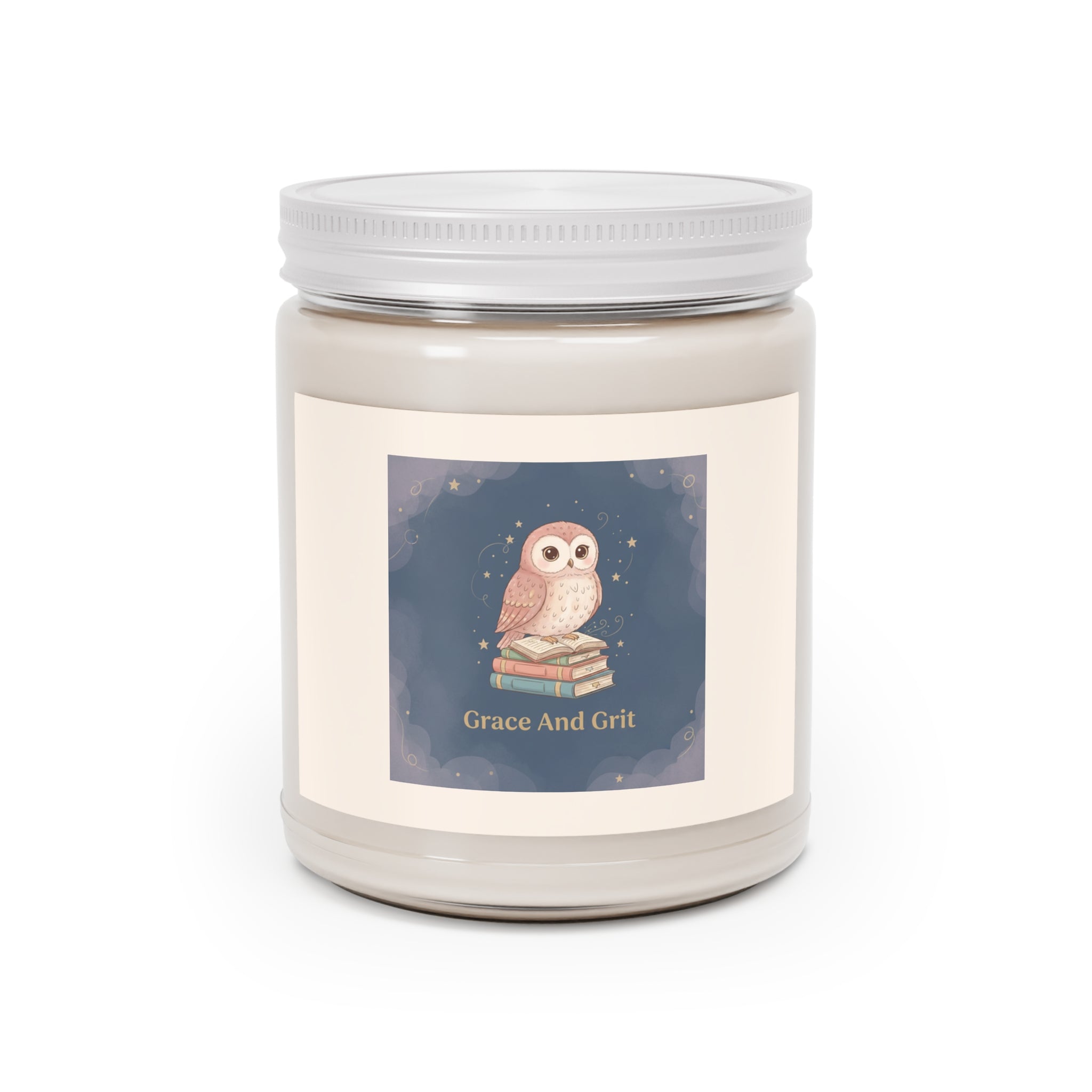 Owl Scented Candle – Grace and Grit