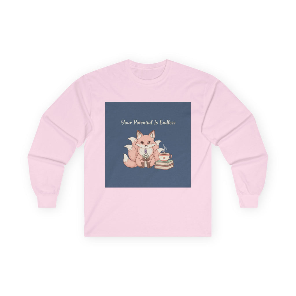 Kitsune Long Sleeve Tee – Your Potential is Endless