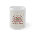 Big Brain Energy Moth Mug 11oz