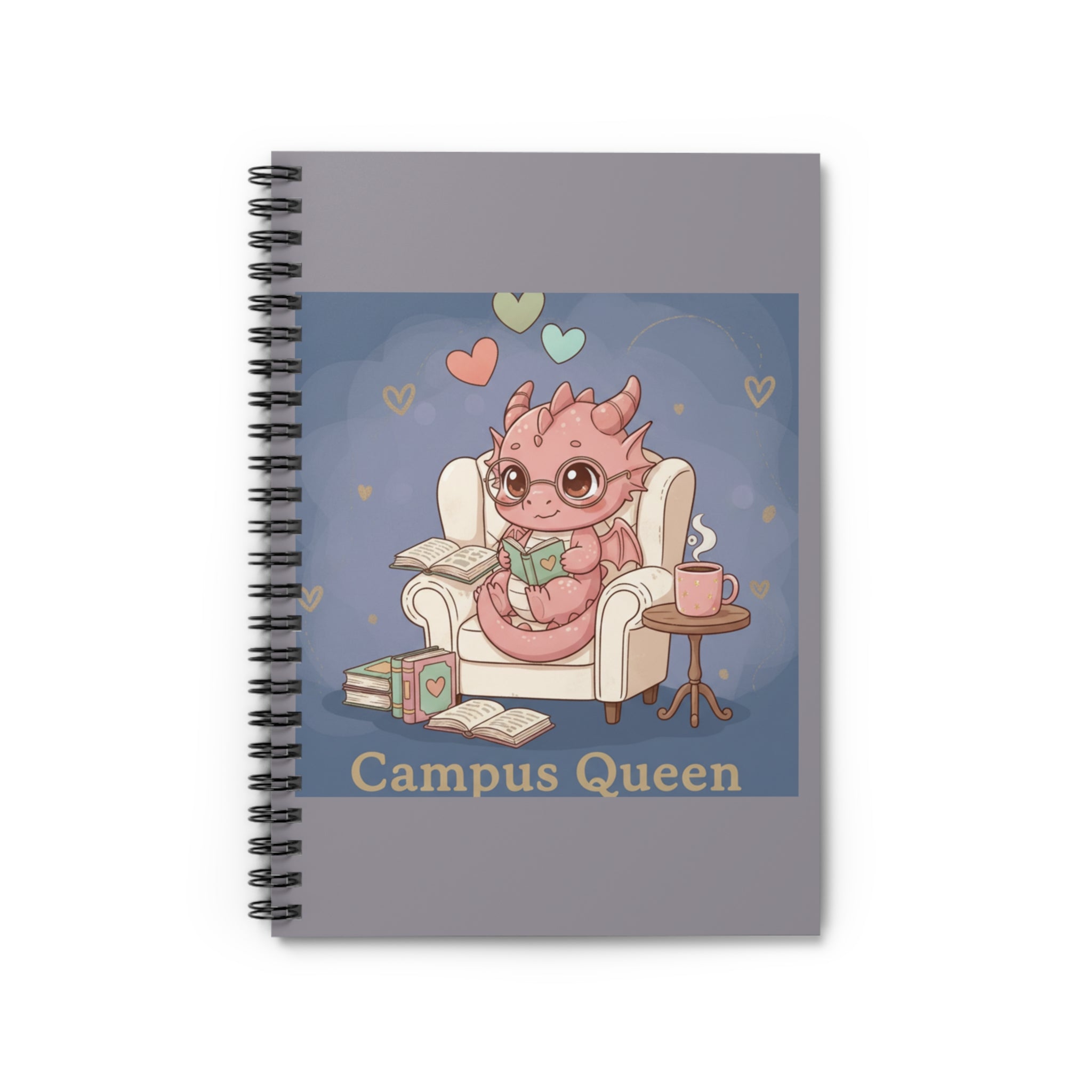 Dragon Spiral Notebook – Campus Queen