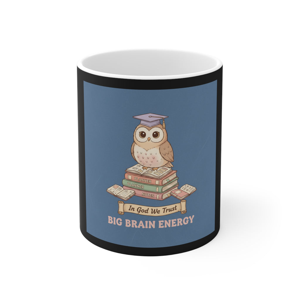 Owl Mug 11oz – In God We Trust
