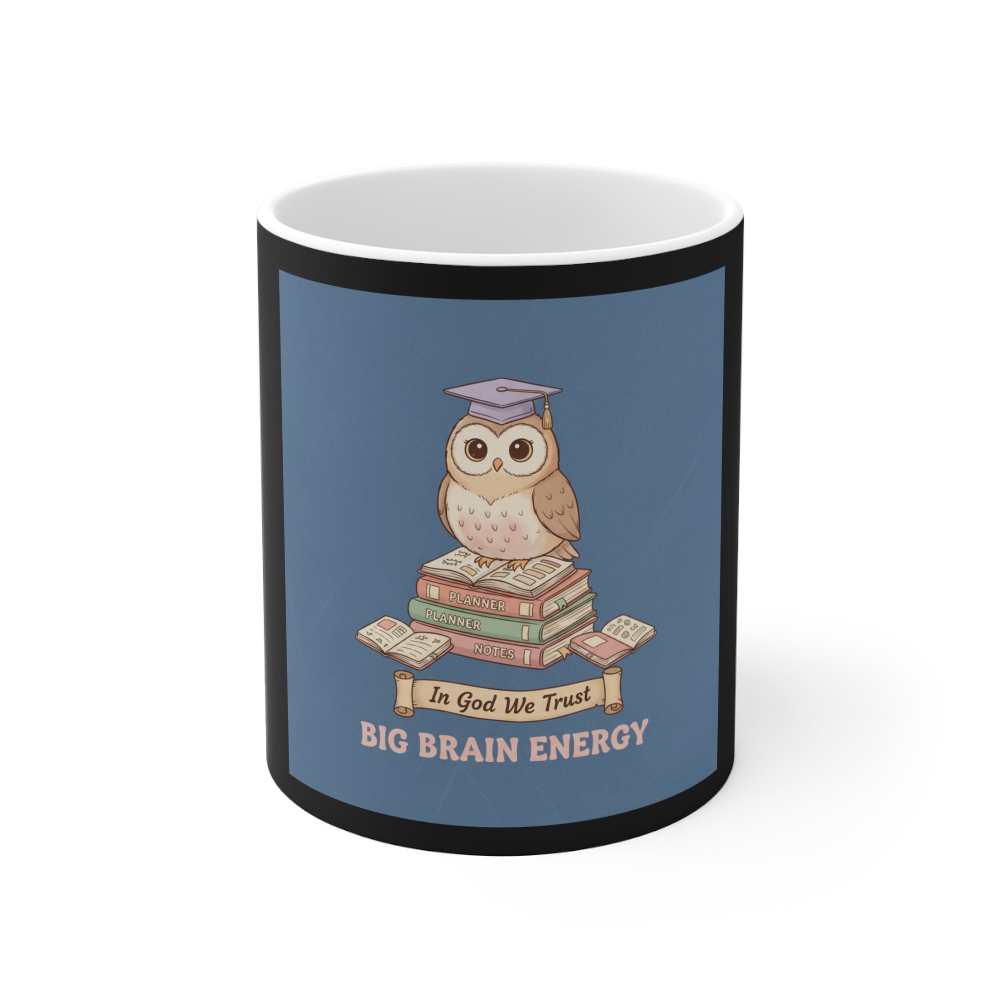 Owl Mug 11oz – In God We Trust