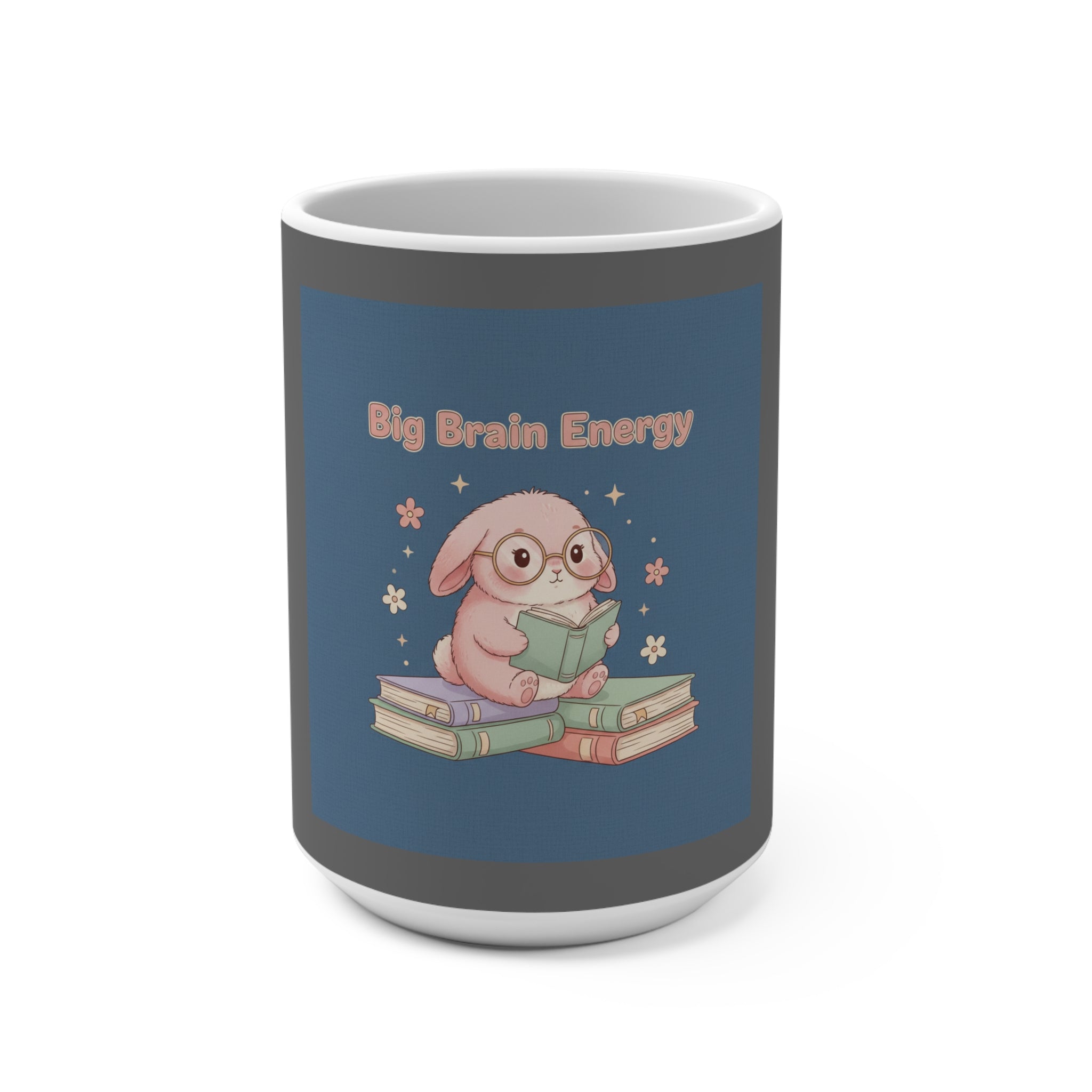 Rabbit Mug 15oz – Big Brain Energy