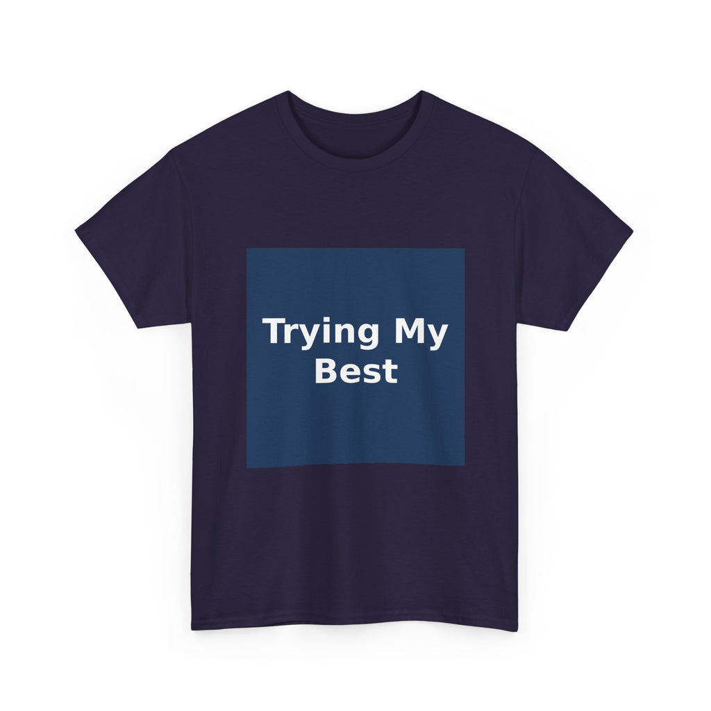 "Trying My Best" Black Cat Kids Tee | College Girl Gift | Fashion | KayKay Classics