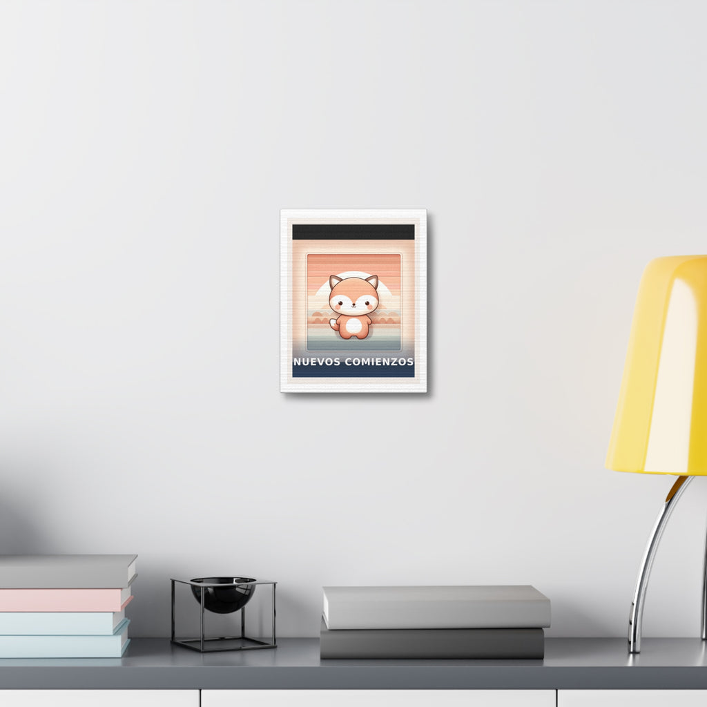 "Nuevos comienzos" Black Cat Canvas | Trendy Gift for Her | Lifestyle | KayKay Classics