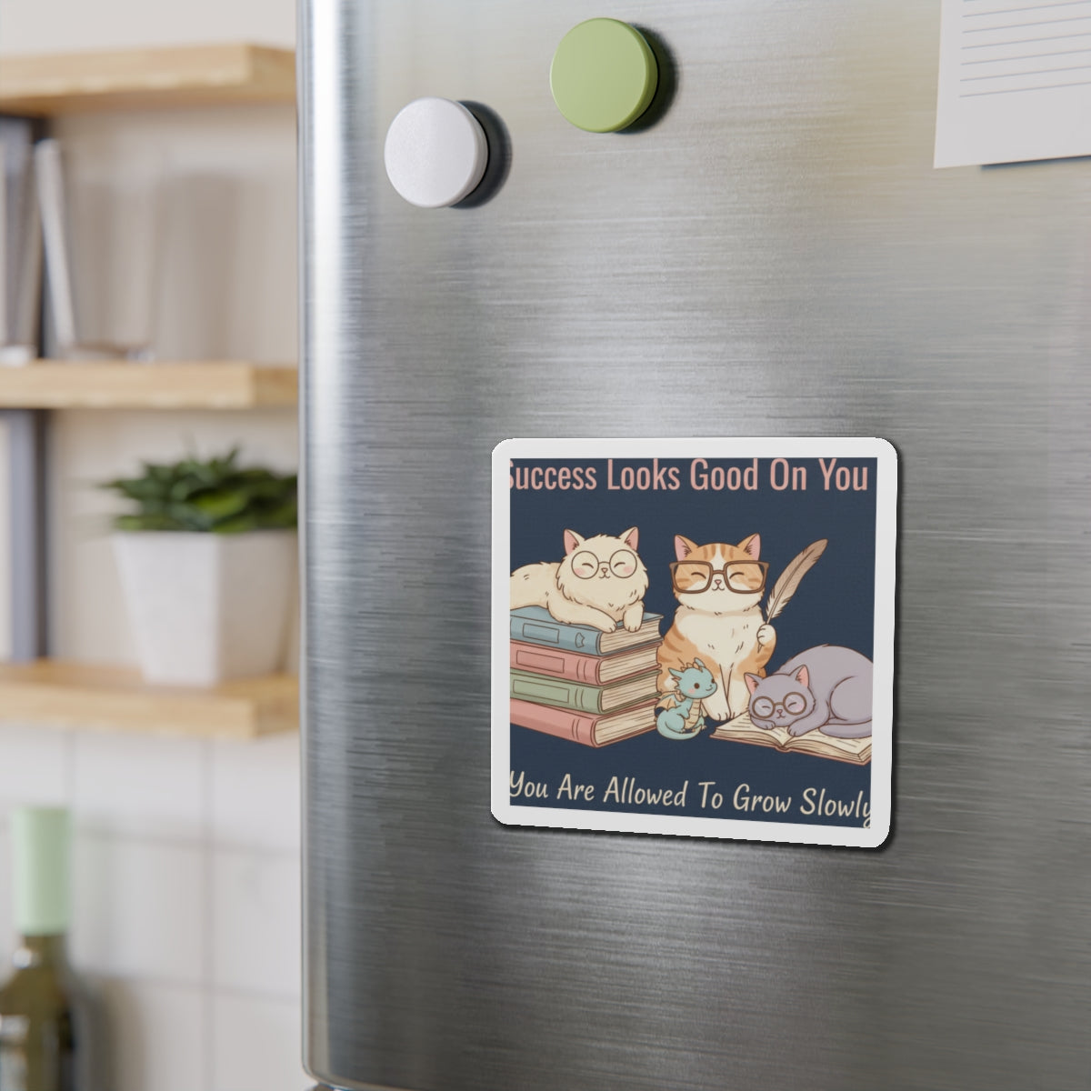 Bunny Die-Cut Magnet – Success Looks Good on You You Are Allowe
