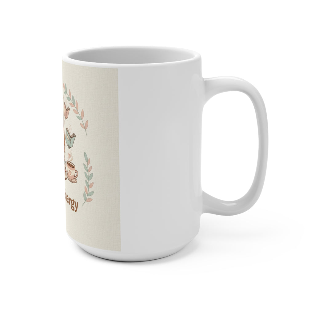 Big Brain Energy Owl Mug 15oz