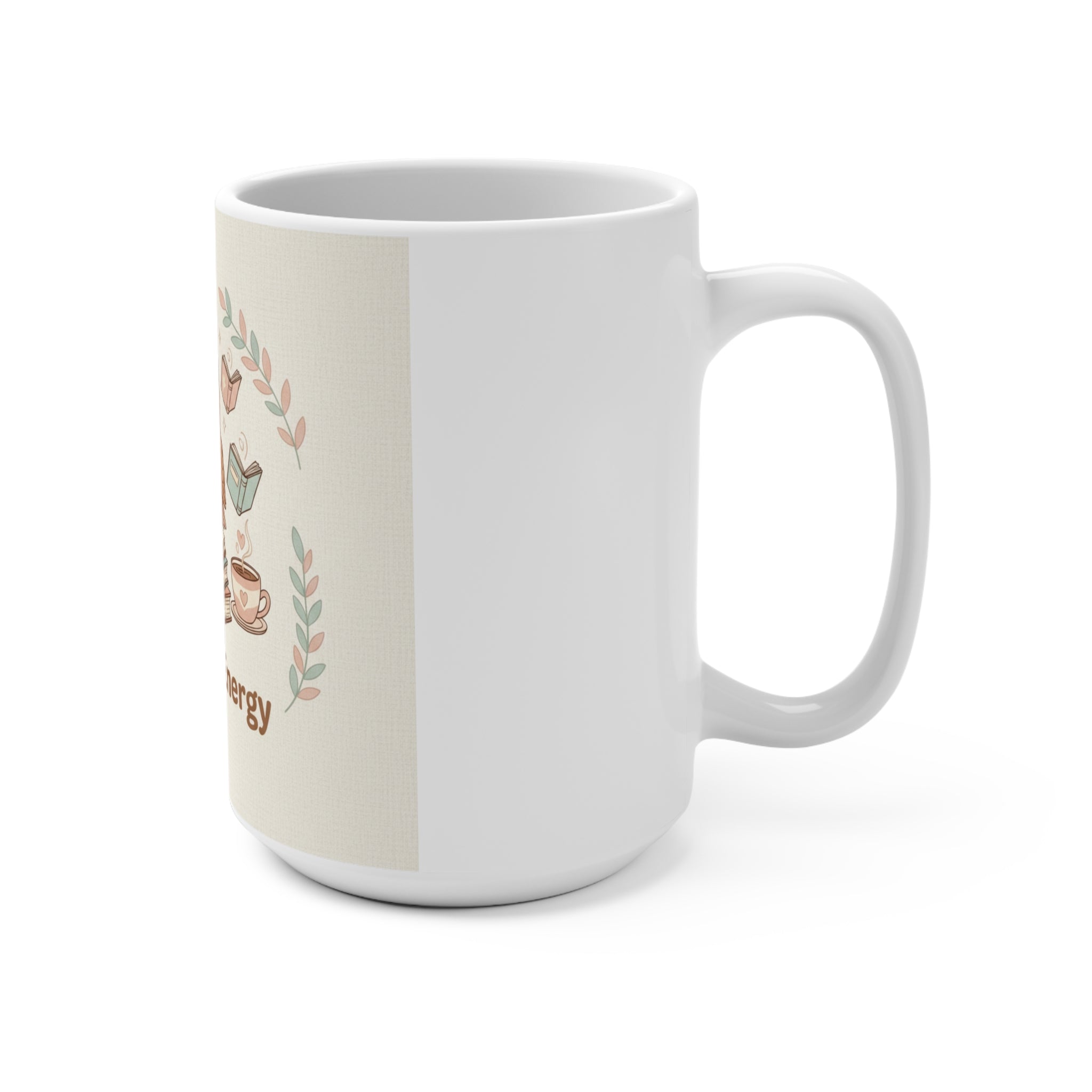 Big Brain Energy Owl Mug 15oz