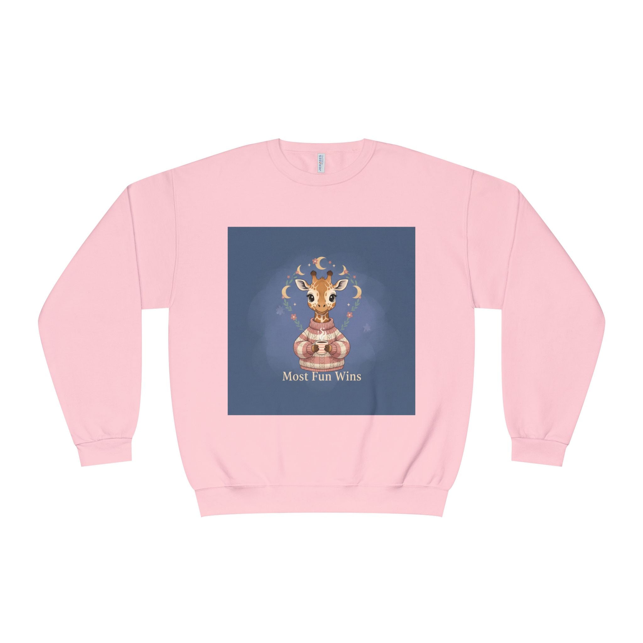 Giraffe Crewneck Sweatshirt – Most Fun Wins
