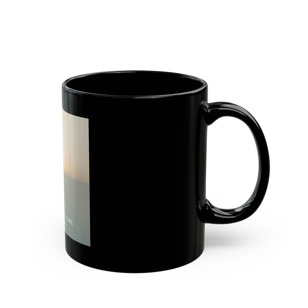 ONE DAY AT A TIME Black Mug