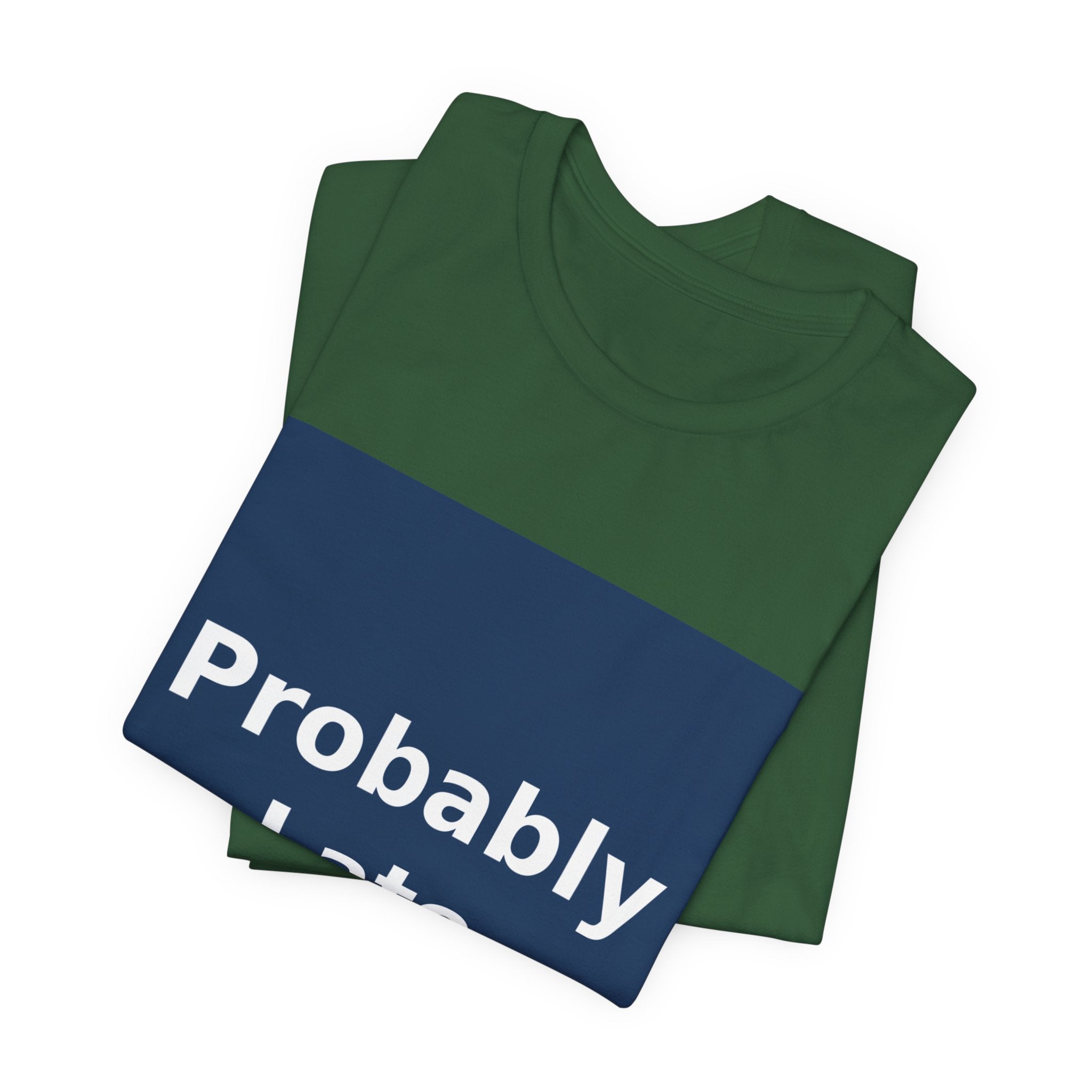 "Probably Late" Black Cat Women Tee | College Girl Gift | Fashion | KayKay Classics
