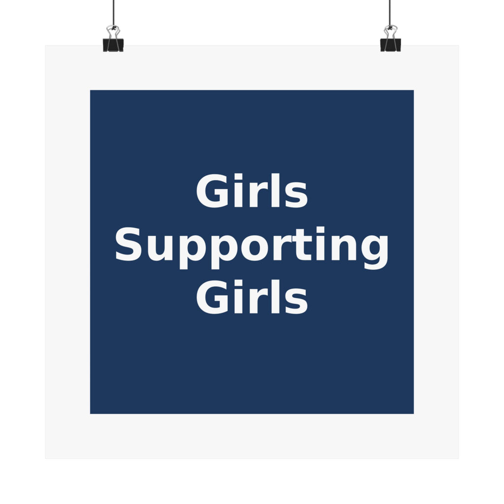 Girls Supporting Girls - KayKay Poster