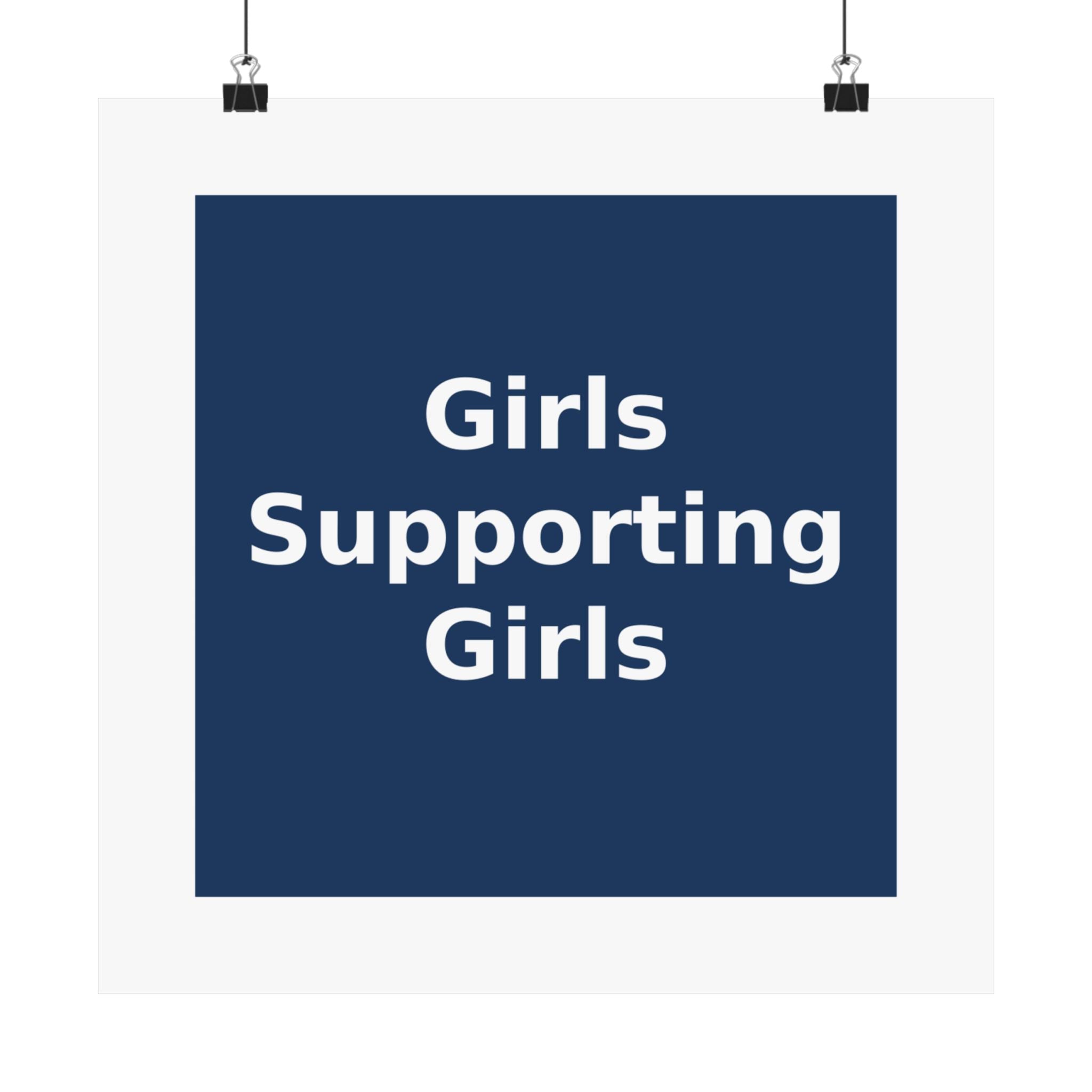 Girls Supporting Girls - KayKay Poster