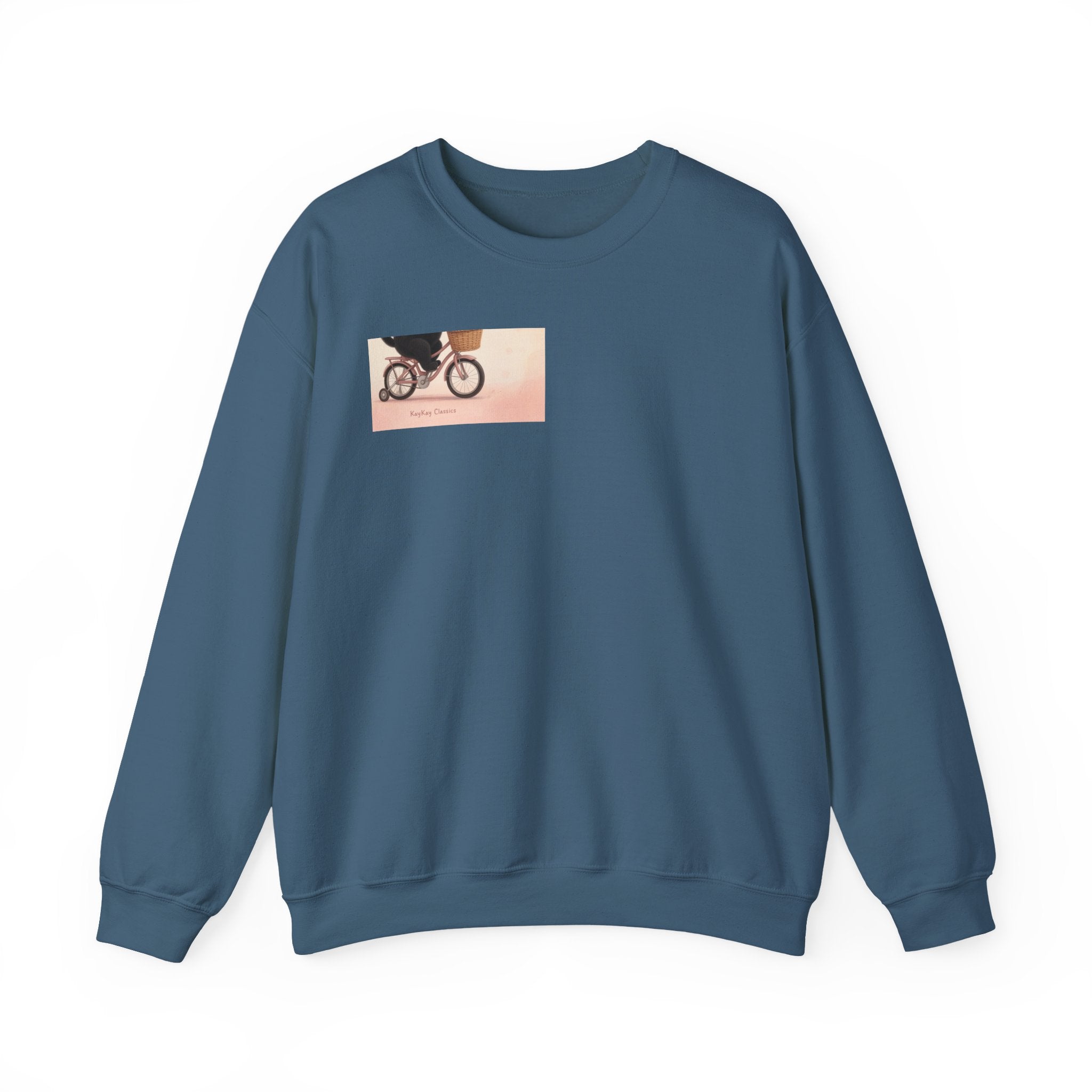 "Life Behind Bars" Black Cat Crewneck | College Girl Gift | Fashion | KayKay Classics