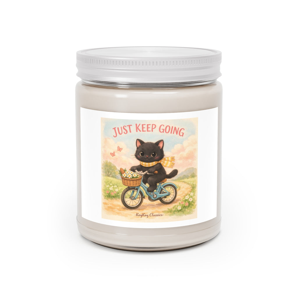 JUST KEEP GOING Cat Scented Candle