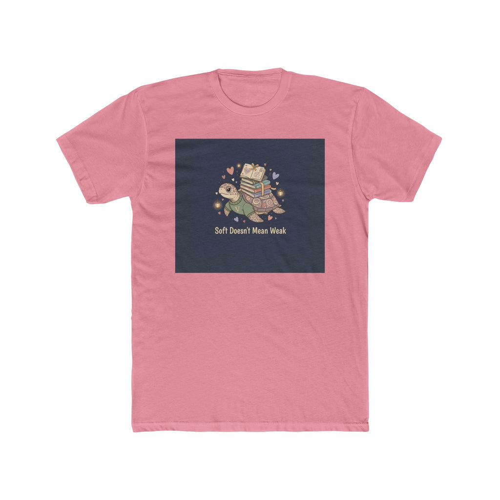 Soft Doesnt Mean Weak Turtle Unisex Tee