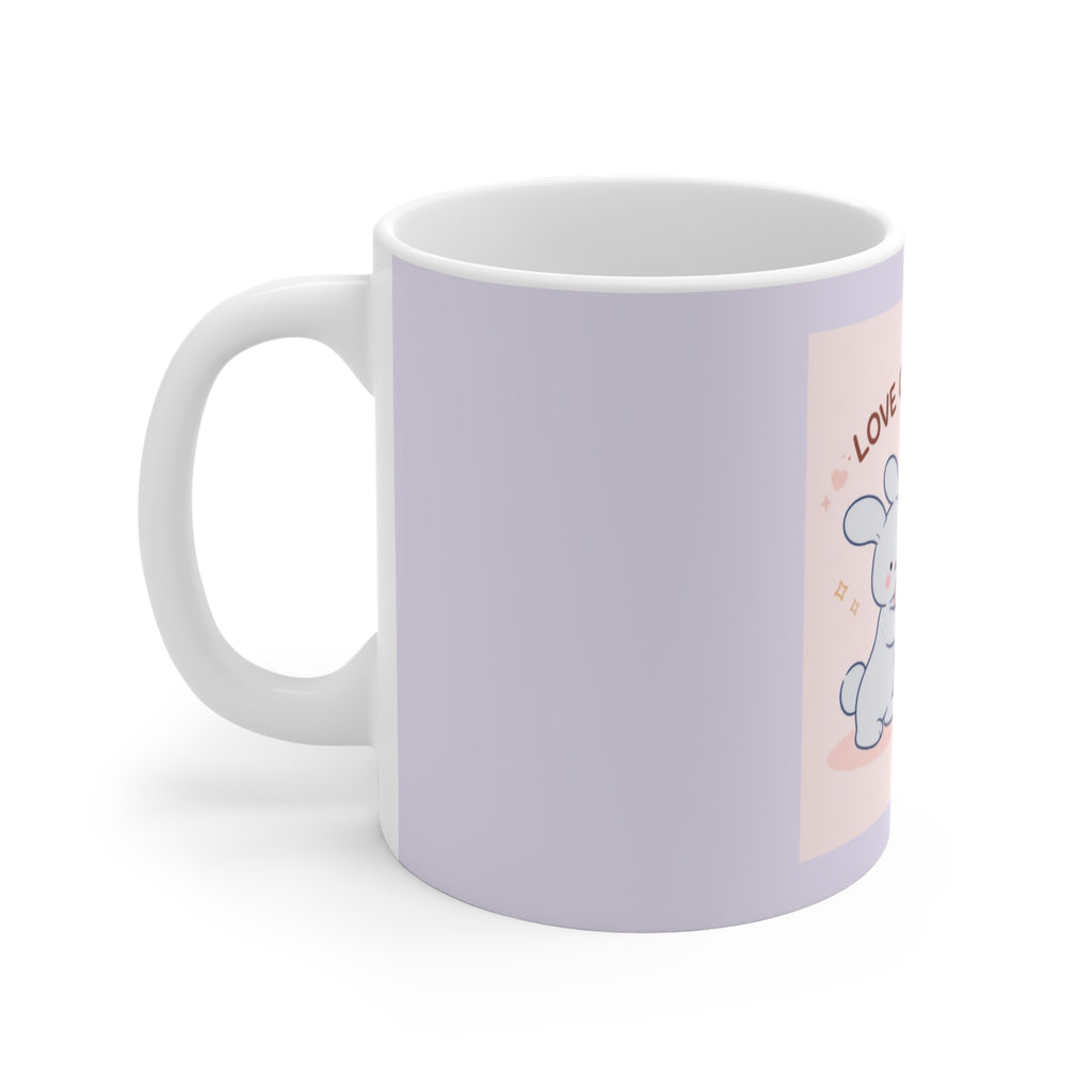 "LOVE CAN BE SOFT" Black Cat Mug | College Girl Gift | Fashion | KayKay Classics