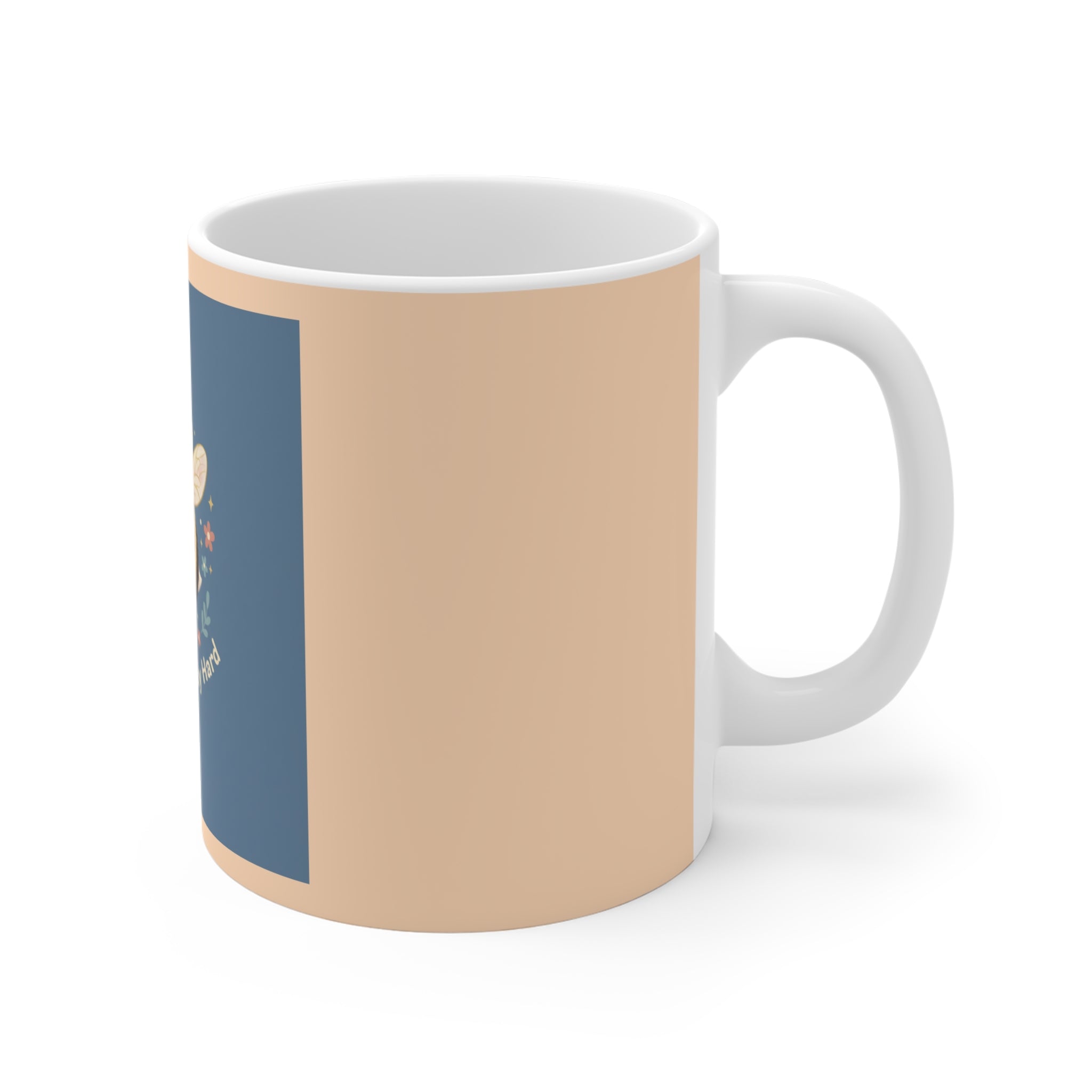 Bee Mug 11oz – Dream Big Study Hard