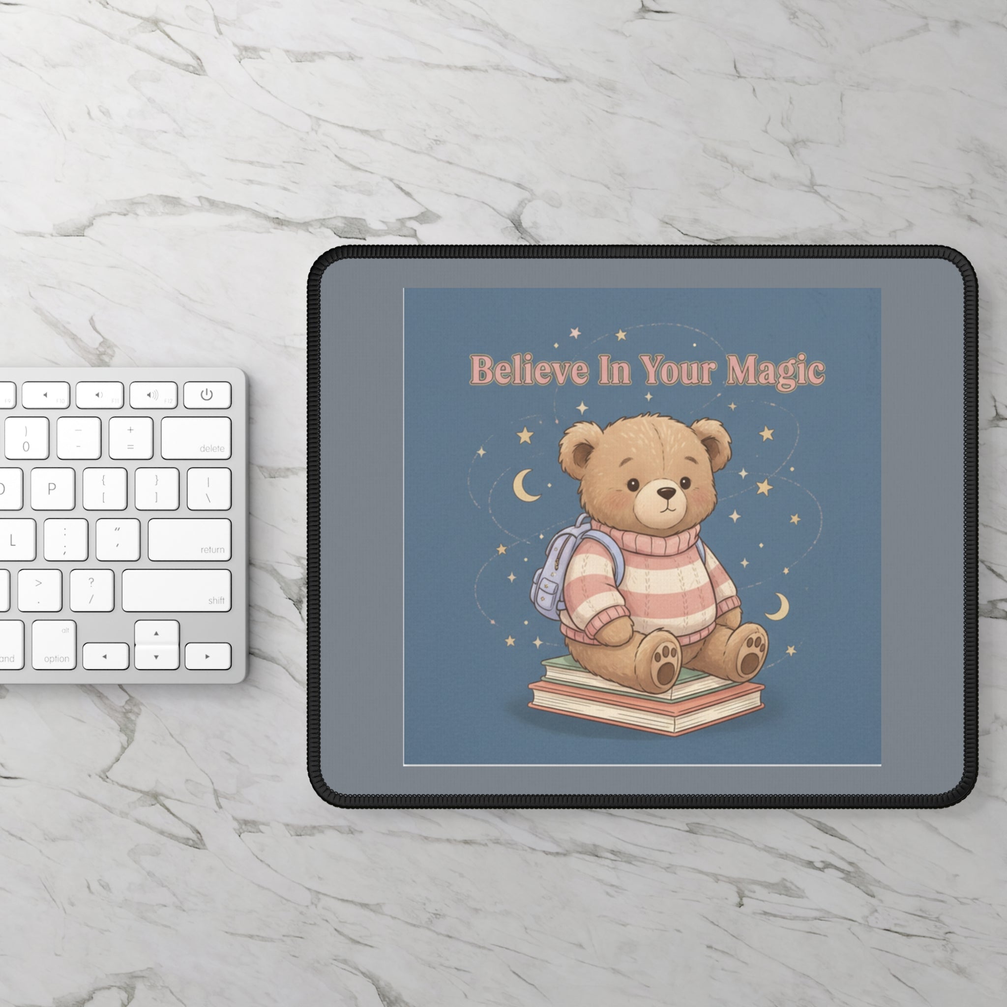 Bear Mouse Pad – Believe in Your Magic
