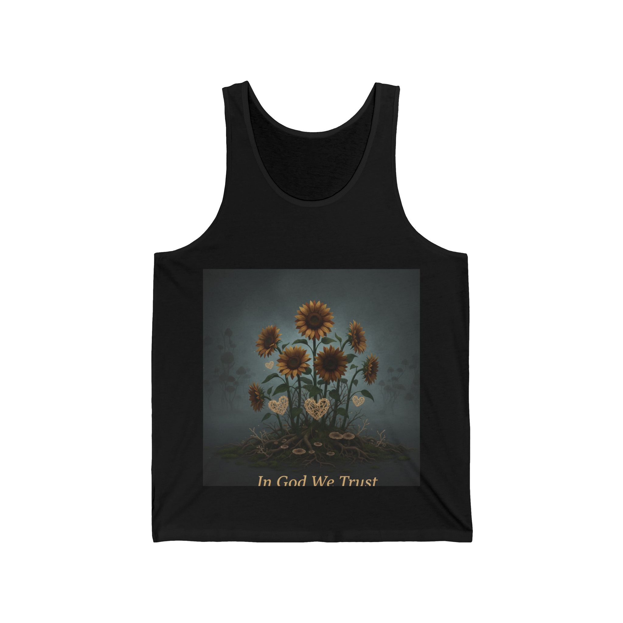 Sunflowers Tank Top – In God We Trust