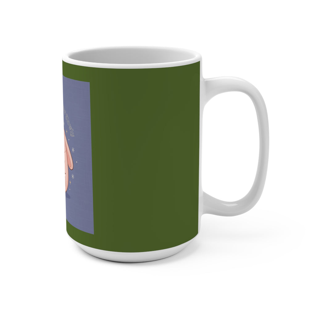 Rabbit Mug 15oz – You Are Allowed to Grow Slowly