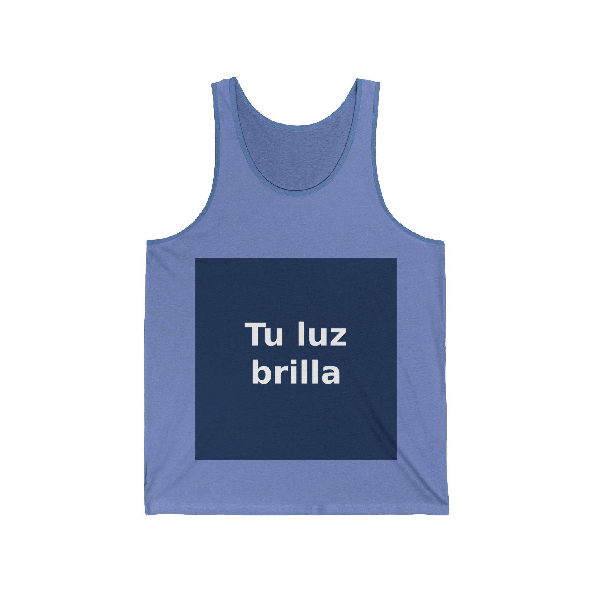 "Tu luz brilla" Black Cat Tank Top | College Girl Gift | Fashion | KayKay Classics