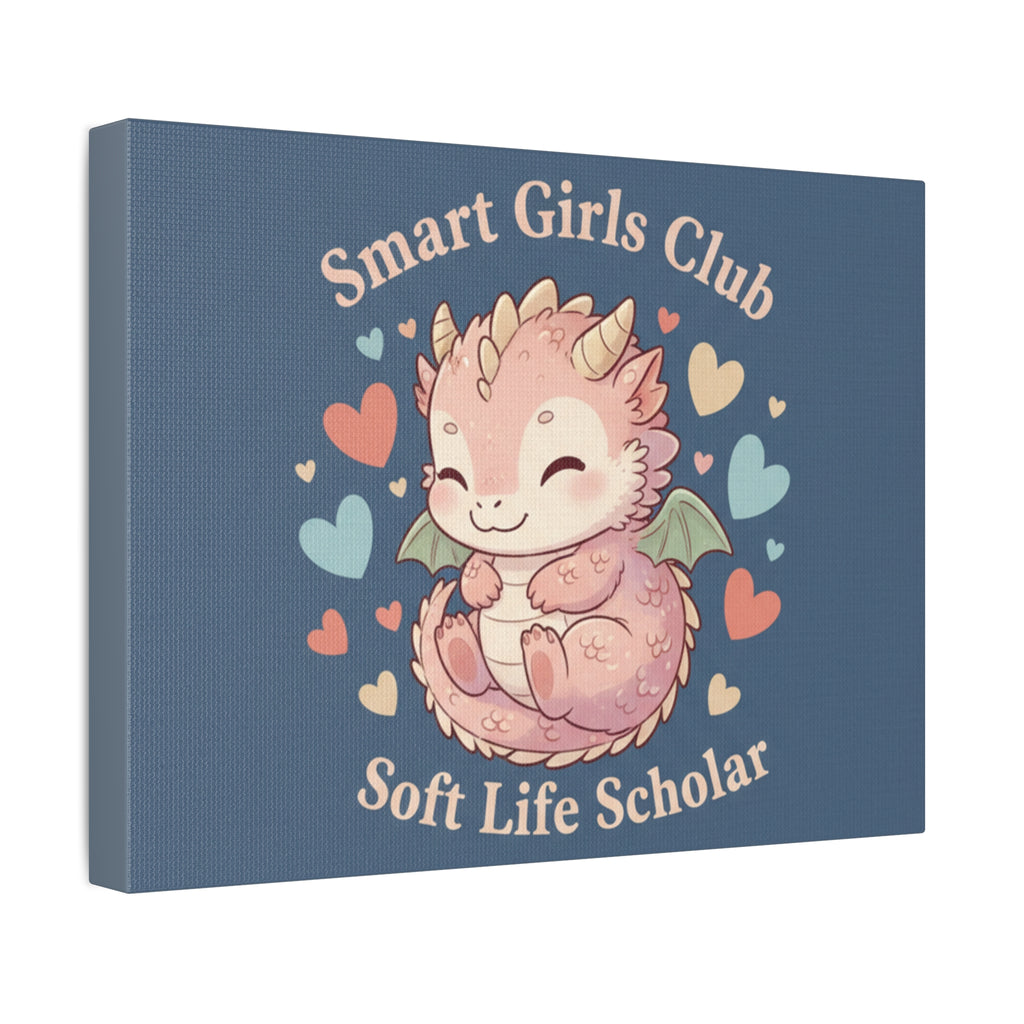 Dragon Canvas Print – Smart Girls Club Soft Life Scholar