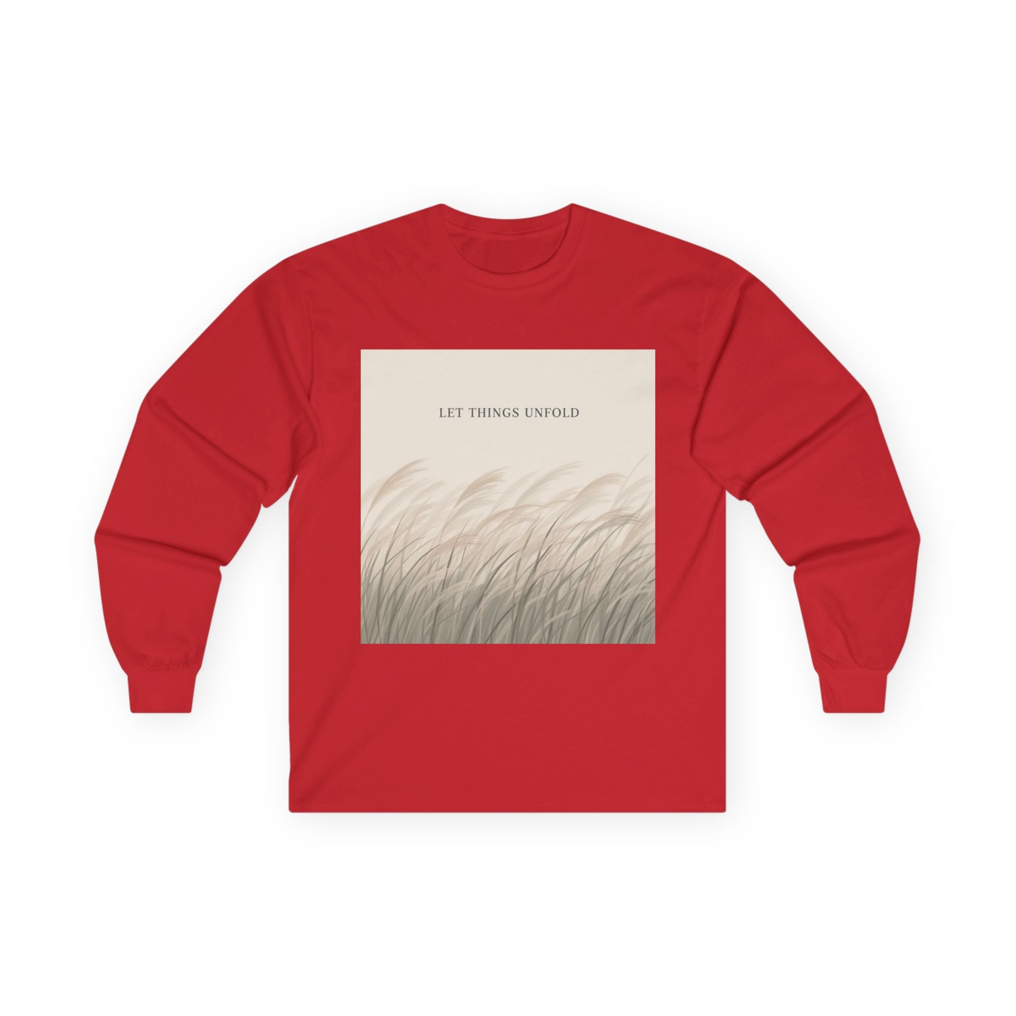 LET THINGS UNFOLD Long Sleeve Tee