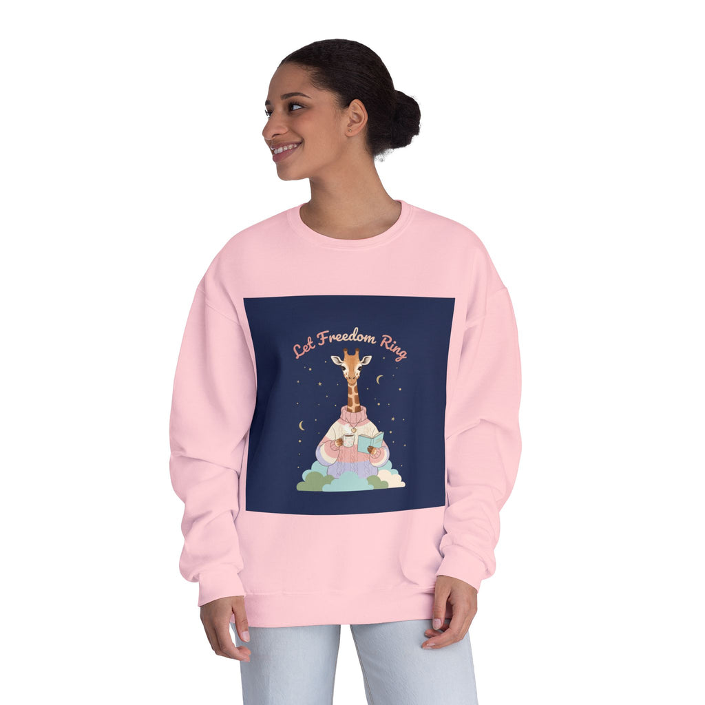 Giraffe Crewneck Sweatshirt – Let Freedom Ring