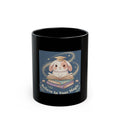 Bunny Black Mug 11oz – Believe in Your Magic