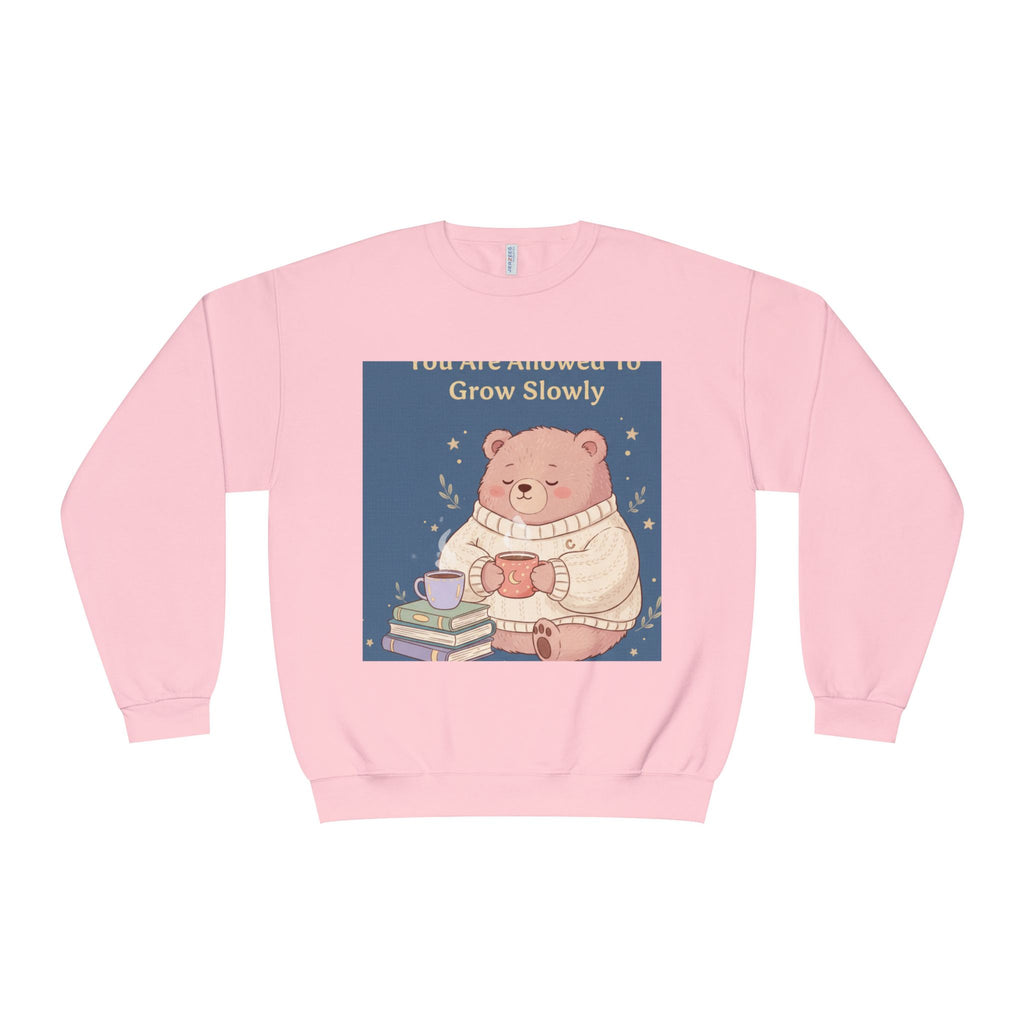 Bear Crewneck Sweatshirt – You Are Allowed to Grow Slowly