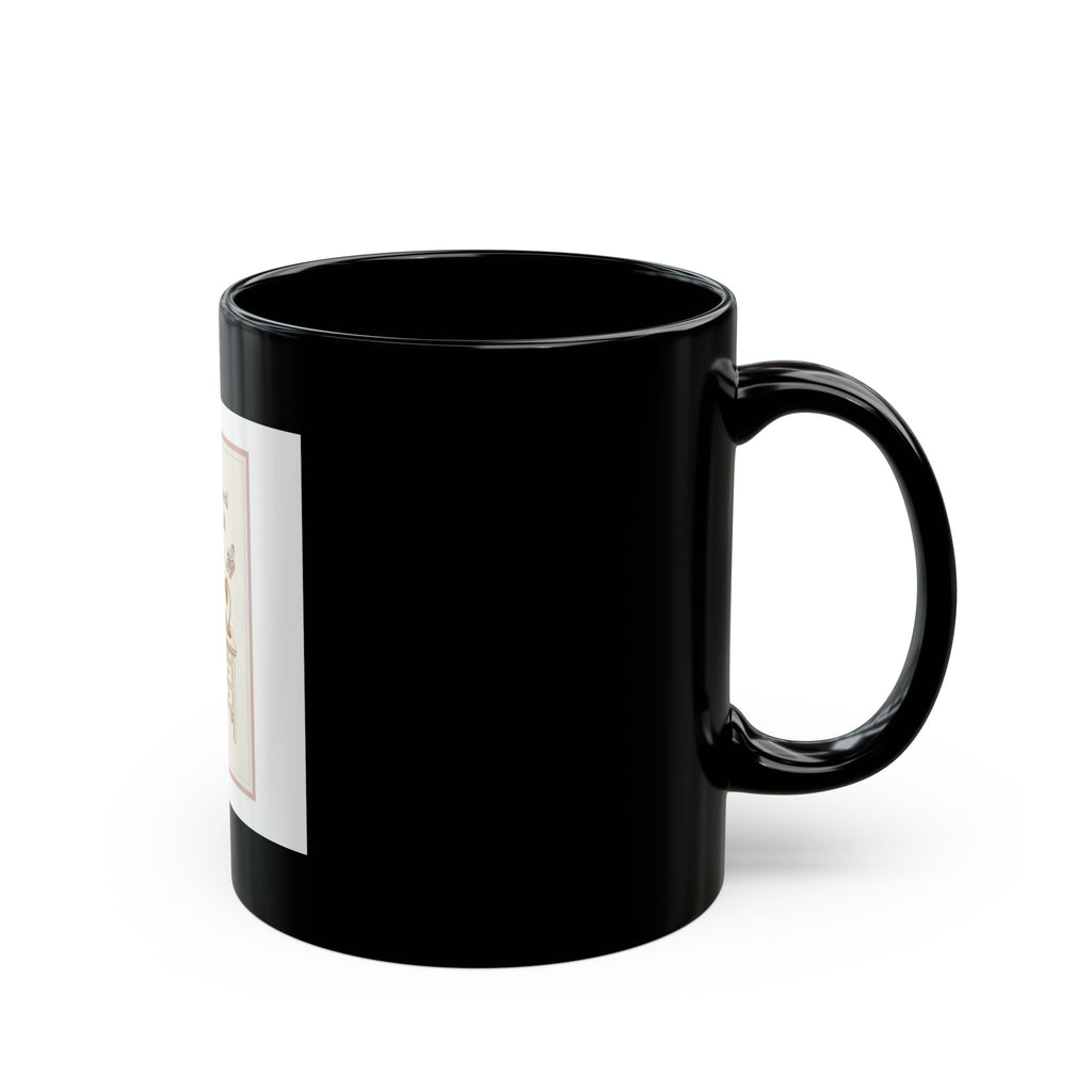 She Believed She Could Black Mug 11oz