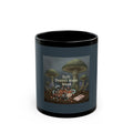 Fox Black Mug 11oz – Soft Doesnt Mean Weak