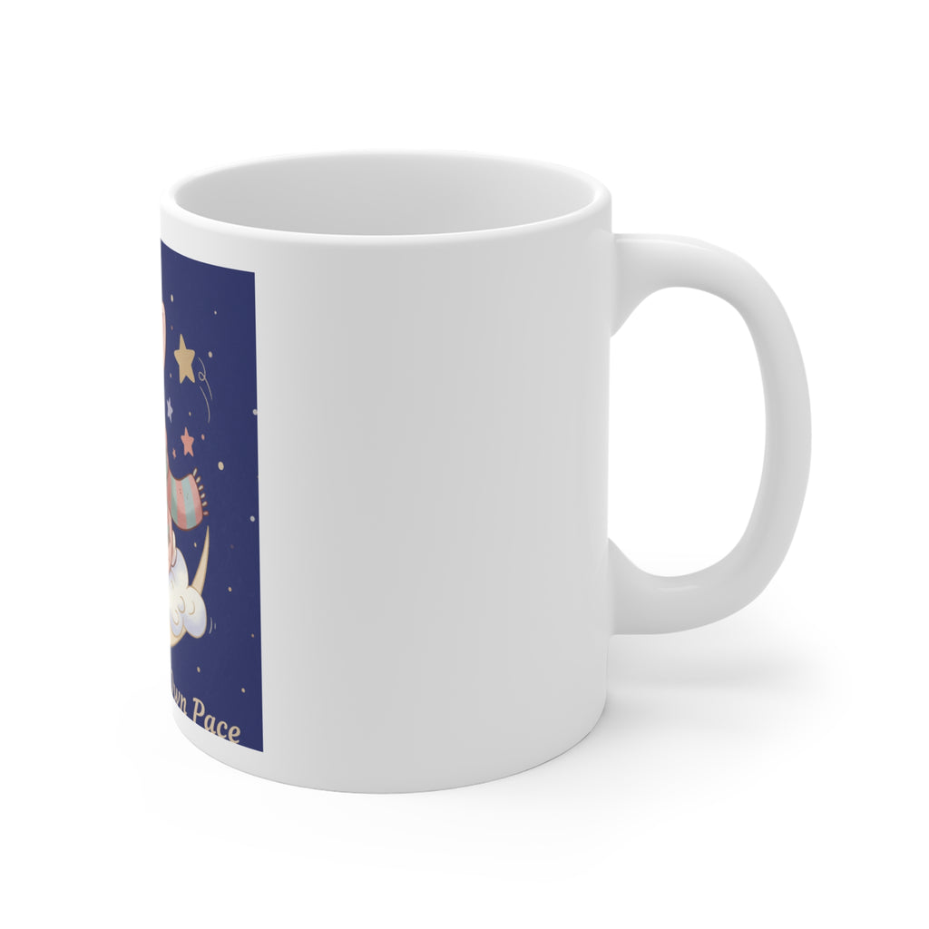 Bunny Mug 11oz – Bloom at Your Own Pace