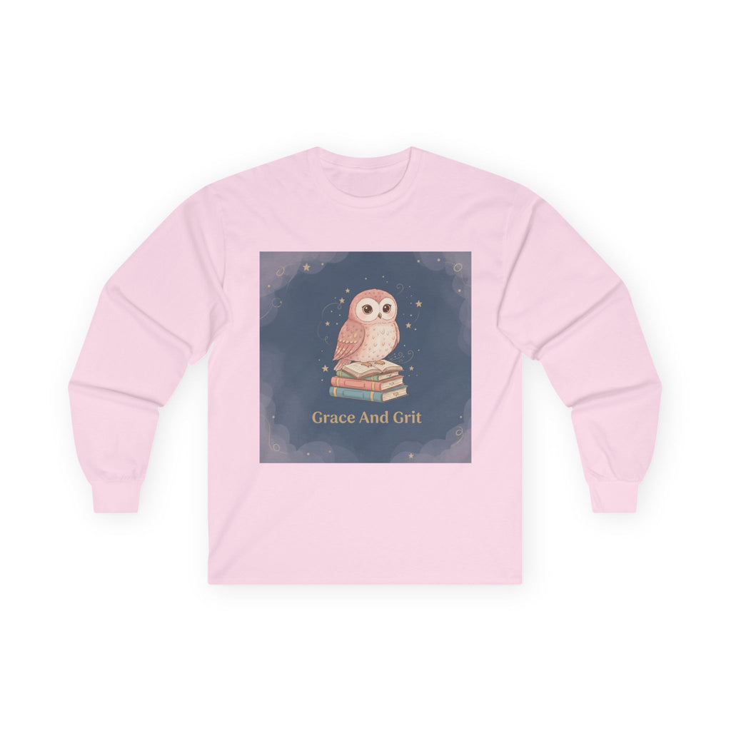 Owl Long Sleeve Tee – Grace and Grit