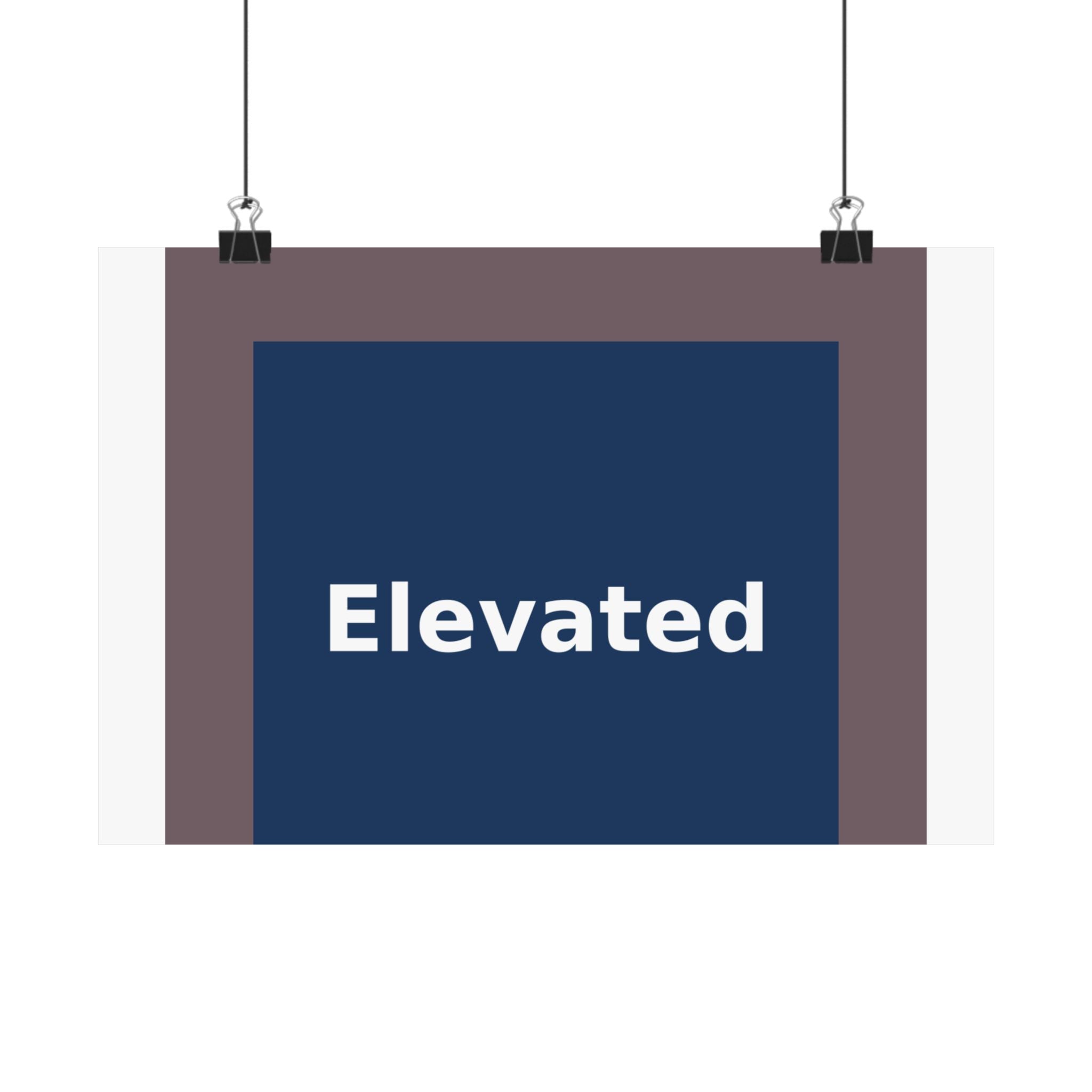 Elevated - KayKay Poster