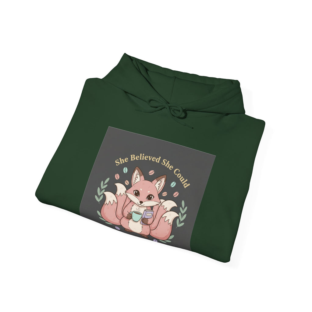 Fox Hoodie – She Believed She Could
