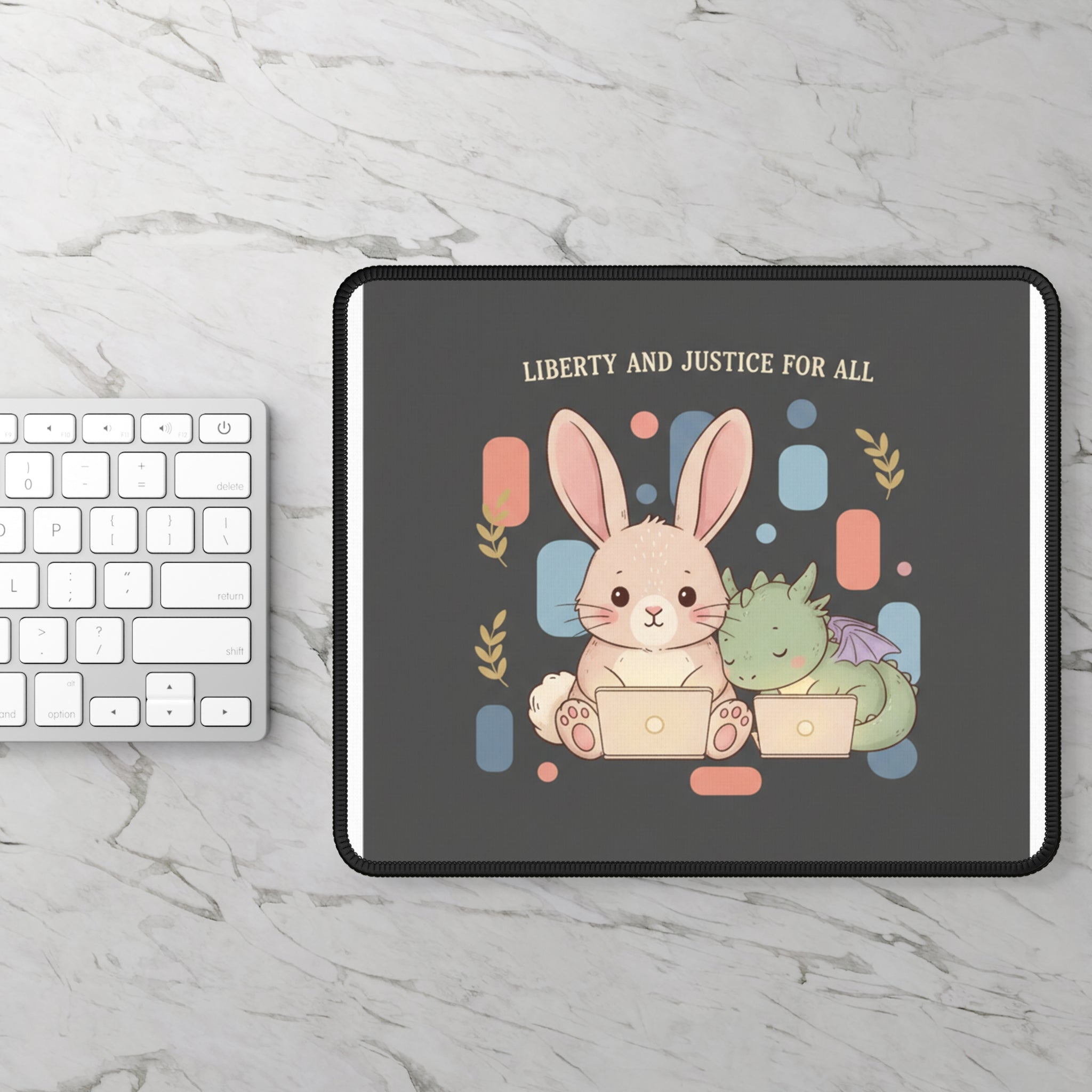 Dragon Mouse Pad – Liberty and Justice for All
