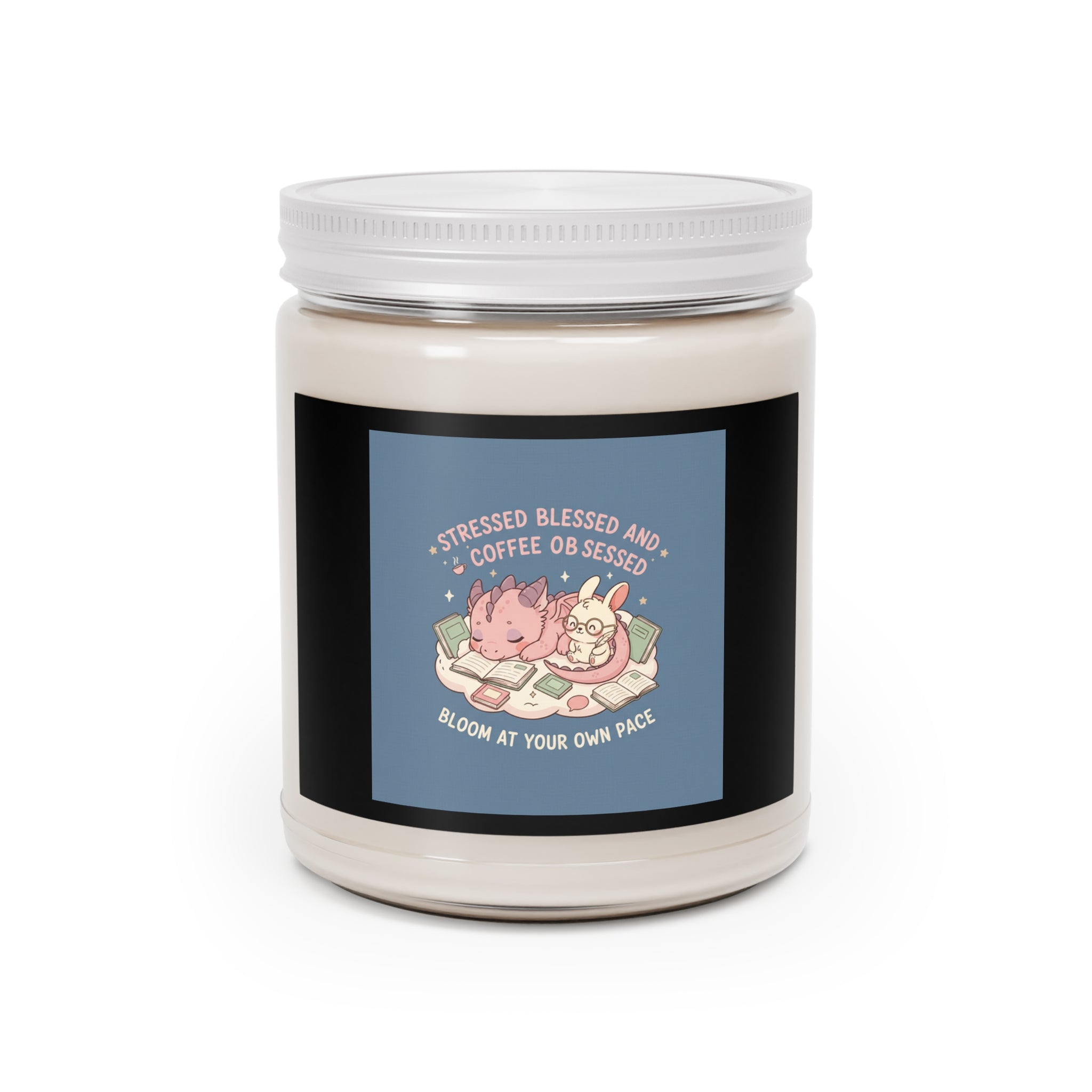 Dragon Scented Candle – Stressed Blessed and Coffee Obsessed Bloom at Your Own Pace