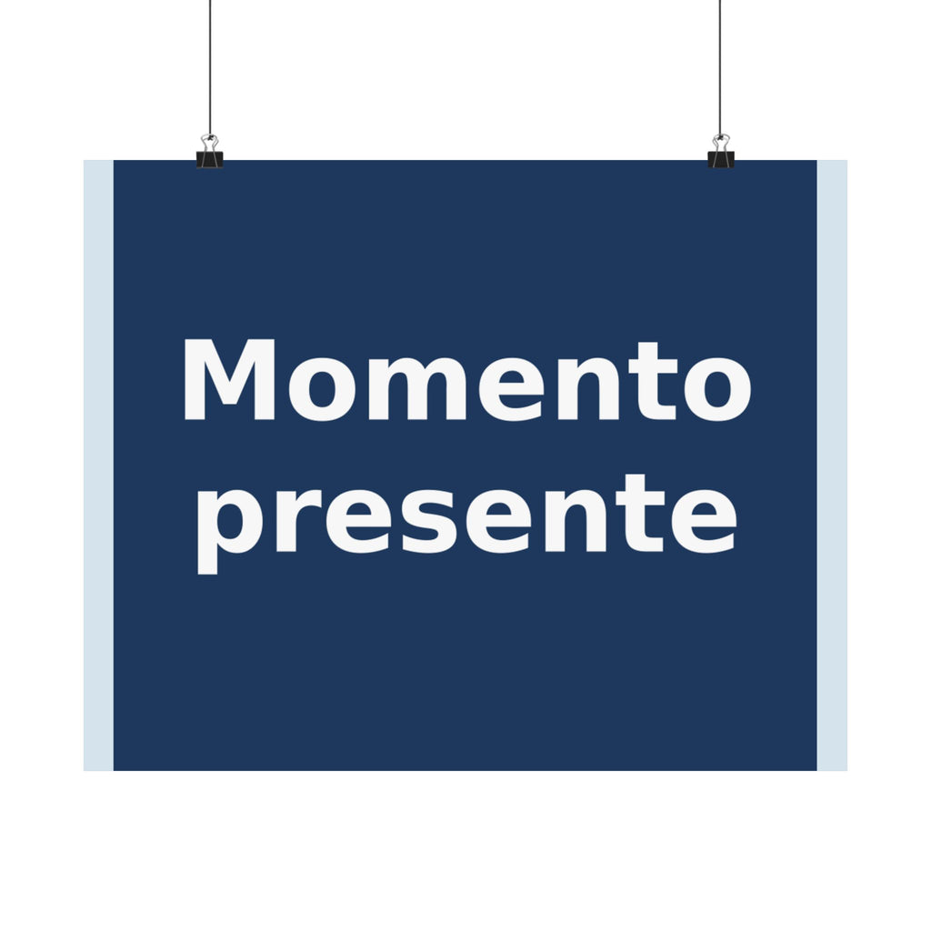 "Momento presente" Black Cat Poster | College Girl Gift | Fashion | KayKay Classics