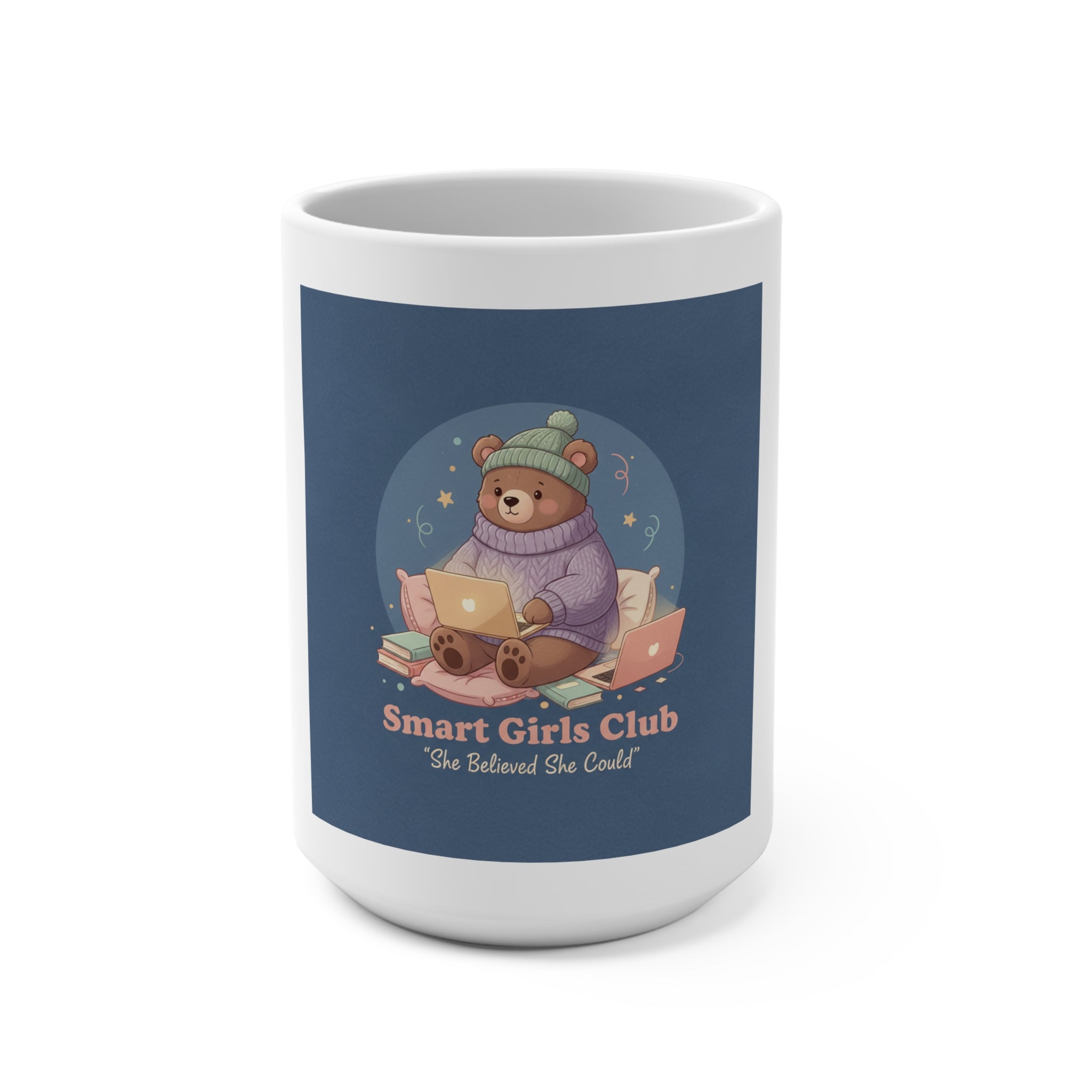 Bear Mug 15oz – Smart Girls Club